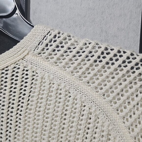 Open-Stitch Merino Wool Tunic by Polo Ralph Lauren XS New - Picture 6 of 7